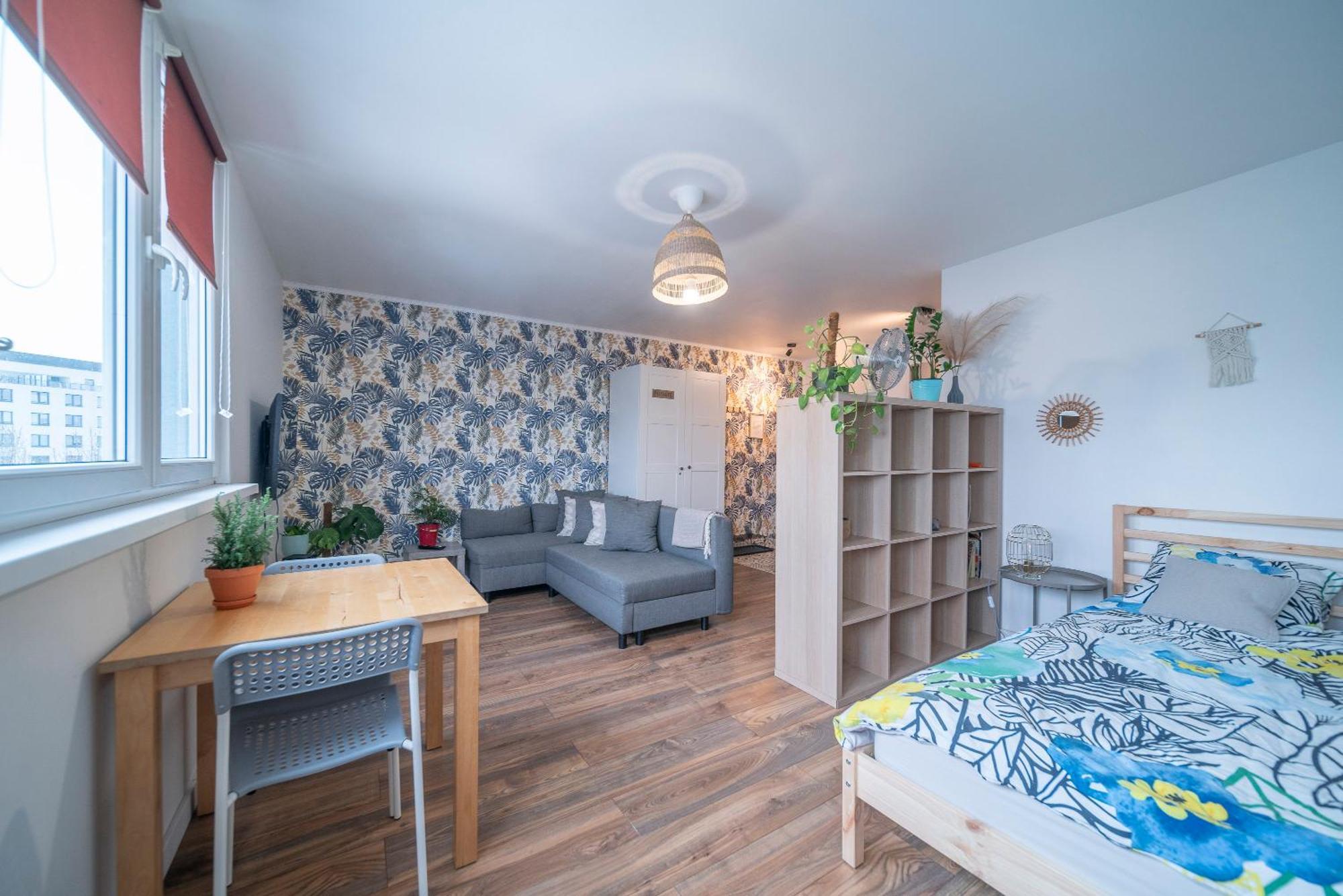 10Th Floor Studio In The City Center Of Wroclaw Apartment Bagian luar foto