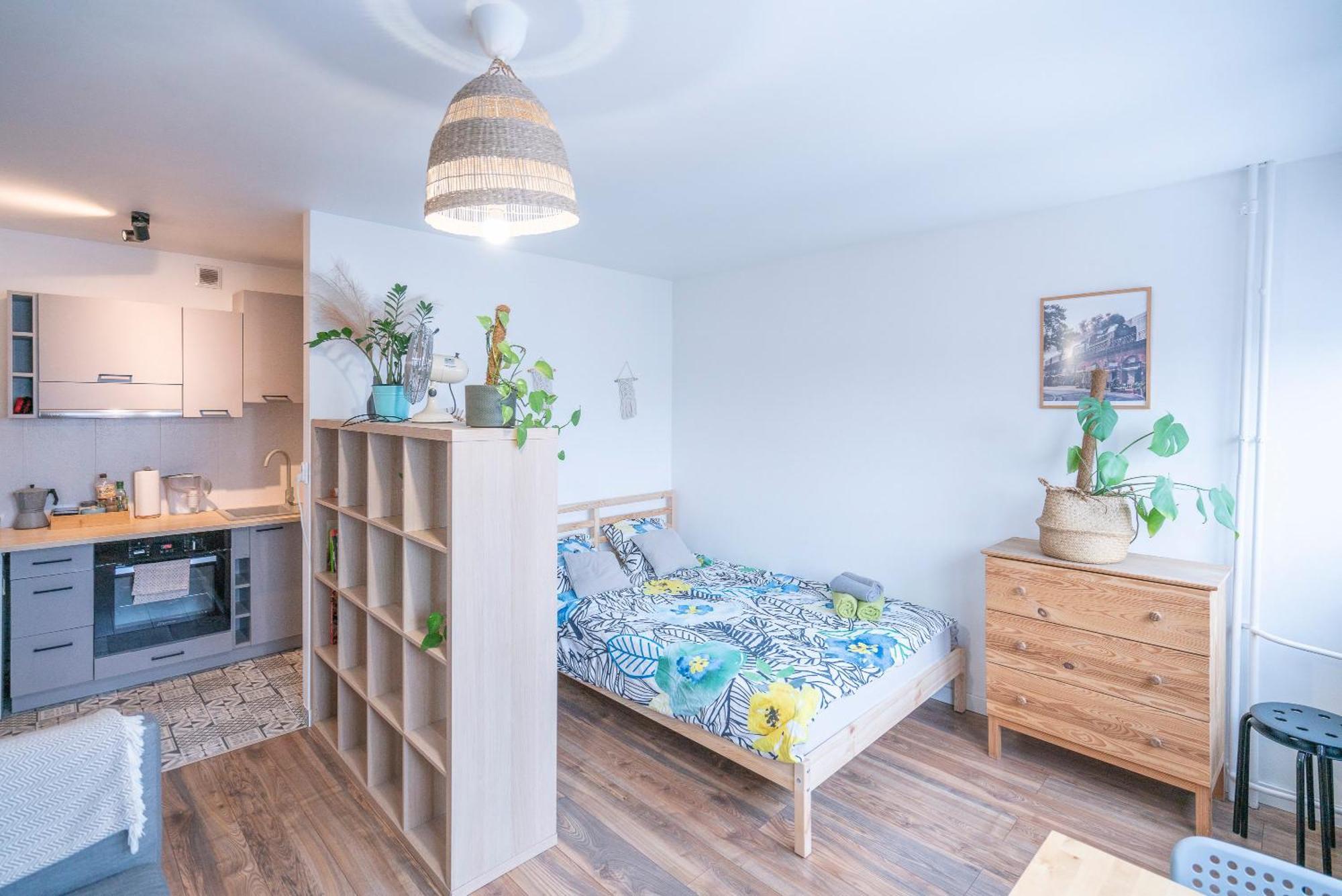 10Th Floor Studio In The City Center Of Wroclaw Apartment Bagian luar foto